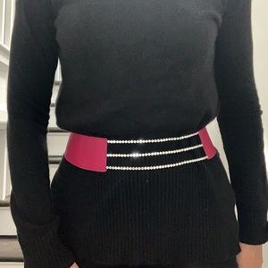 💥3/30$💥Pink/crystals belt